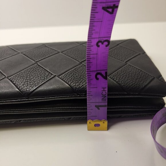 Crossbody Black Wallet Travel Holiday Wallet - Picture 14 of 14